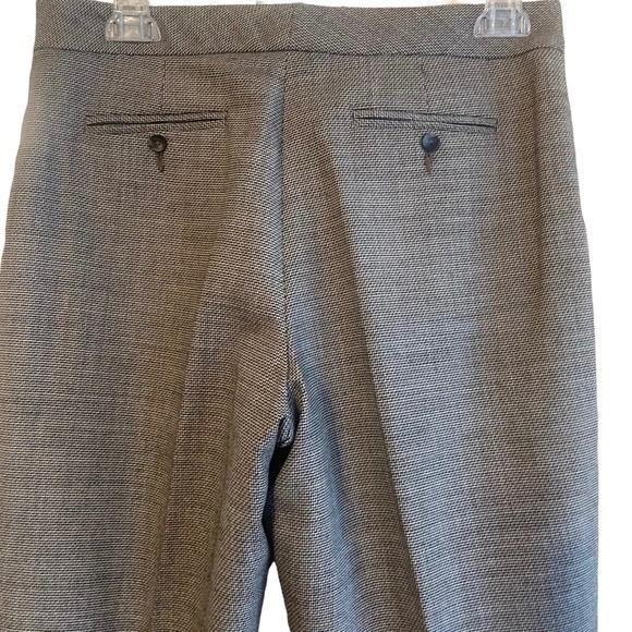 Pendleton Savvy Stretch‎ Wool Blend Black Micro Tweed Dress Pants Trouser Sz 8 - Picture 5 of 7